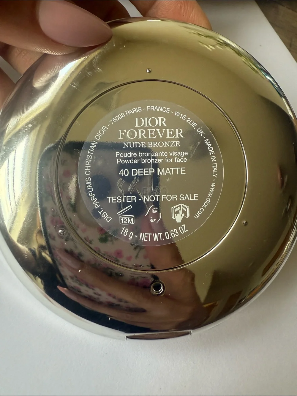 Dior bronzer 40 deep . TESTER